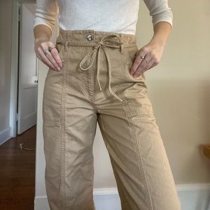 wide leg trousers by loft